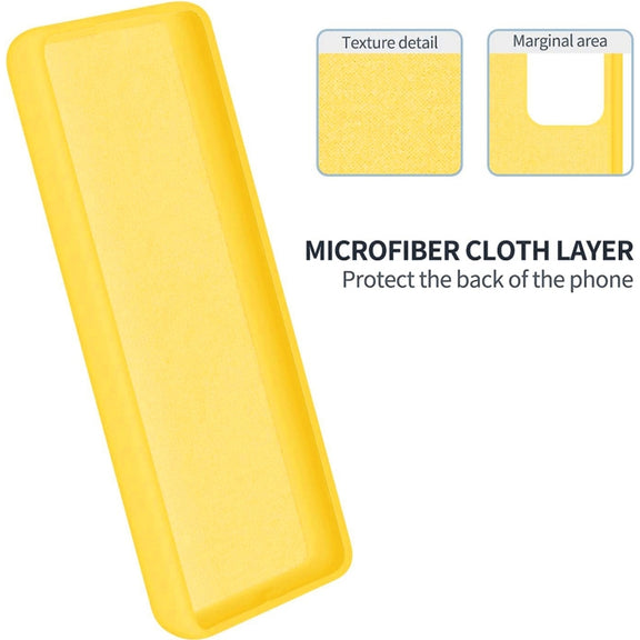 For Honor Magic5 Pro Solid Color Liquid Silicone Dropproof Full Coverage Phone Case(Yellow)