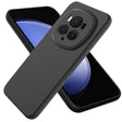 For Honor Magic6 Pro Pure Color Liquid Silicone Shockproof Phone Case(Black) - Honor Cases by PMC TechLife | Online Shopping South Africa | PMC TechLife | Buy Now Pay Later Mobicred