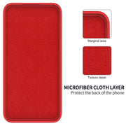 For Honor Magic6 Pure Color Liquid Silicone Shockproof Phone Case(Red)