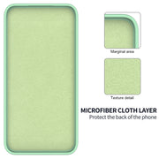 For Honor Magic6 Solid Color Liquid Silicone Dropproof Full Coverage Phone Case(Green)