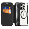For iPhone 15 Pro DUX DUCIS Skin X Pro Series Magsafe PC + TPU Phone Leather Case(Black) - iPhone 15 Pro Cases by DUX DUCIS | Online Shopping South Africa | PMC TechLife | Buy Now Pay Later Mobicred