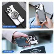 For iPhone 16 Pro Max DUX DUCIS Skin X Pro Series Magsafe PC + TPU Phone Leather Case(Black)