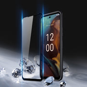 For Nokia XR21 10pcs DUX DUCIS 0.33mm 9H Medium Alumina Tempered Glass Film