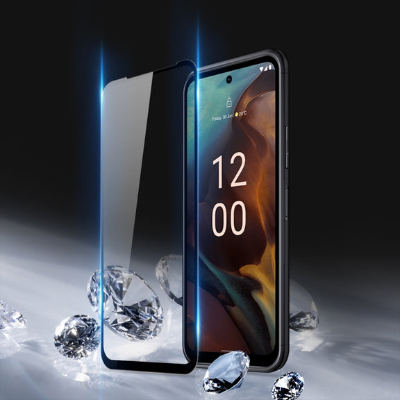 For Nokia XR21 10pcs DUX DUCIS 0.33mm 9H Medium Alumina Tempered Glass Film