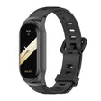 For Xiaomi Mi Band 8 Mijobs CS Case Flat Hole Silicone Watch Band(Black) - free shipping - PMc TechLife - Order now!