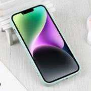 For iPhone 15 Liquid Silicone Magsafe Phone Case(Light Cyan)