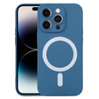 For iPhone 15 Pro Max Liquid Silicone Magsafe Phone Case(Blue) - iPhone 15 Pro Max Cases by PMC TechLife | Online Shopping South Africa | PMC TechLife