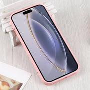 For iPhone 16 Pro Max Liquid Silicone Magsafe Phone Case(Pink)