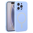 For iPhone 16 Pro Max Liquid Silicone Magsafe Phone Case(Light Purple) - iPhone 16 Pro Max Cases by PMC TechLife | Online Shopping South Africa | PMC TechLife | Buy Now Pay Later Mobicred