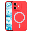 For iPhone 16 Plus Liquid Silicone Magsafe Phone Case(Red) - iPhone 16 Plus Cases by PMC TechLife | Online Shopping South Africa | PMC TechLife | Buy Now Pay Later Mobicred