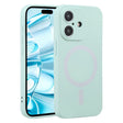 For iPhone 16 Plus Liquid Silicone Magsafe Phone Case(Light Cyan) - iPhone 16 Plus Cases by PMC TechLife | Online Shopping South Africa | PMC TechLife | Buy Now Pay Later Mobicred