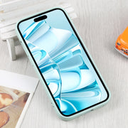 For iPhone 16 Plus Liquid Silicone Magsafe Phone Case(Light Cyan)