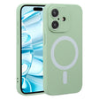 For iPhone 16 Liquid Silicone Magsafe Phone Case(Green) - iPhone 16 Cases by PMC TechLife | Online Shopping South Africa | PMC TechLife | Buy Now Pay Later Mobicred