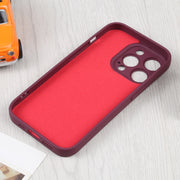 For iPhone 16 Liquid Silicone Magsafe Phone Case(Wine Red)