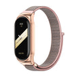 For Xiaomi Mi Band 8 Mijobs CS Case Breathable Nylon Loop Watch Band(Pink Rose Gold) - free shipping - PMc TechLife - Order now!
