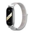 For Xiaomi Mi Band 8 Mijobs Plus Case Breathable Nylon Loop Watch Band(Sea Shell Silver) - free shipping - PMc TechLife - Order now!