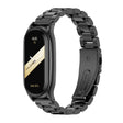 For Xiaomi Mi Band 8 Mijobs Plus Case Three Bead Metal Stainless Steel Watch Band(Black) - free shipping - PMc TechLife - Order now!