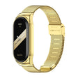 For Xiaomi Mi Band 8 Mijobs CS Case Milan Buckle Metal Watch Band(Gold) - free shipping - PMc TechLife - Order now!