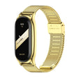 For Xiaomi Mi Band 8 Mijobs Plus Case Milan Buckle Metal Watch Band(Gold) - free shipping - PMc TechLife - Order now!