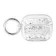 For AirPods 3 Silver Foil Epoxy Bluetooth Earphone Protective Case(Transparent) - For AirPods 3 by PMC Jewellery | Online Shopping South Africa | PMC Jewellery | Buy Now Pay Later Mobicred