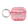 For AirPods 3 Silver Foil Epoxy Bluetooth Earphone Protective Case(Red) - For AirPods 3 by PMC Jewellery | Online Shopping South Africa | PMC Jewellery | Buy Now Pay Later Mobicred