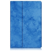 For Samsung Galaxy Tab S9 360 Rotation Stand Smart Leather Tablet Case(Blue)