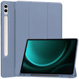 For Samsung Galaxy Tab S9 FE+ 3-Fold Pure Color TPU Smart Leather Tablet Case with Pen Slot(Lavender) - Galaxy Tab S9 FE+ by PMC TechLife | Online Shopping South Africa | PMC TechLife