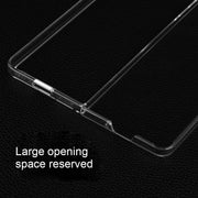 For Samsung Galaxy Z Fold5 Transparent PC Flip Phone Case