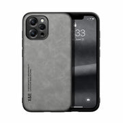 For Xiaomi Redmi 12 4G Skin Feel Magnetic Leather Back Phone Case(Light Grey)