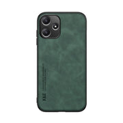 For Xiaomi Redmi 12 5G Skin Feel Magnetic Leather Back Phone Case(Green)