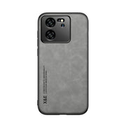 For Xiaomi Redmi K60 Ultra Skin Feel Magnetic Leather Back Phone Case(Light Grey)