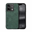 For Xiaomi Redmi Note 13 5G Skin Feel Magnetic Leather Back Phone Case(Green) - Note 13 Cases by PMC TechLife | Online Shopping South Africa | PMC TechLife | Buy Now Pay Later Mobicred