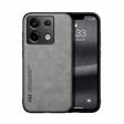 For Xiaomi Redmi Note 13 Pro 5G Skin Feel Magnetic Leather Back Phone Case(Light Grey) - Note 13 Pro Cases by PMC TechLife | Online Shopping South Africa | PMC TechLife | Buy Now Pay Later Mobicred