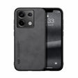 For Xiaomi Redmi Note 13 Pro 5G Skin Feel Magnetic Leather Back Phone Case(Dark Grey) - Note 13 Pro Cases by PMC TechLife | Online Shopping South Africa | PMC TechLife | Buy Now Pay Later Mobicred