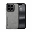 For Xiaomi 14 Skin Feel Magnetic Leather Back Phone Case(Light Grey) - free shipping - PMC TechLife - Order now!
