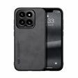 For Xiaomi 14 Skin Feel Magnetic Leather Back Phone Case(Dark Grey) - 14 Cases by PMC TechLife | Online Shopping South Africa | PMC TechLife | Buy Now Pay Later Mobicred