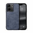 For Xiaomi Redmi 13C Skin Feel Magnetic Leather Back Phone Case(Blue) - 13C Cases by PMC TechLife | Online Shopping South Africa | PMC TechLife | Buy Now Pay Later Mobicred