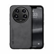 For Xiaomi 14 Ultra Skin Feel Magnetic Leather Back Phone Case(Dark Grey) - 14 Ultra Cases by PMC TechLife | Online Shopping South Africa | PMC TechLife | Buy Now Pay Later Mobicred