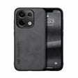 For Xiaomi Redmi Note 13 Pro 4G Skin Feel Magnetic Leather Back Phone Case(Dark Grey) - Note 13 Pro Cases by PMC TechLife | Online Shopping South Africa | PMC TechLife | Buy Now Pay Later Mobicred