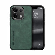 For Xiaomi Redmi Note 13 Pro 4G Skin Feel Magnetic Leather Back Phone Case(Green)
