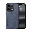For Xiaomi Redmi Note 13 Pro 4G Skin Feel Magnetic Leather Back Phone Case(Blue) - Xiaomi Cases by PMC TechLife | Online Shopping South Africa | PMC TechLife | Buy Now Pay Later Mobicred