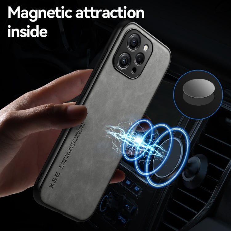 For Xiaomi Redmi K70E Skin Feel Magnetic Leather Back Phone Case(Blue)