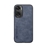 For Huawei nova 11 SE Skin Feel Magnetic Leather Back Phone Case(Blue)