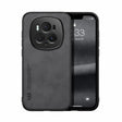 For Honor Magic6 Pro Skin Feel Magnetic Leather Back Phone Case(Dark Grey) - Honor Cases by PMC TechLife | Online Shopping South Africa | PMC TechLife