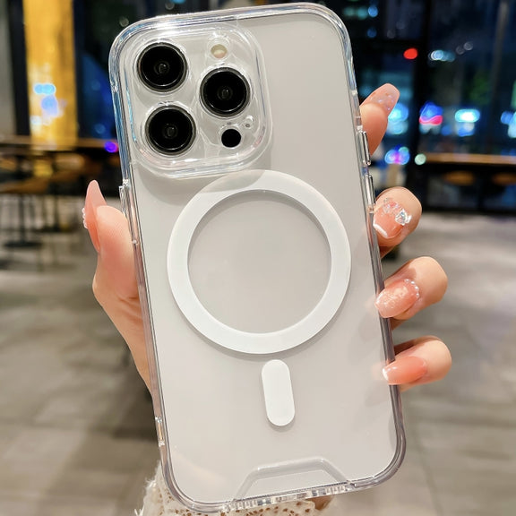 For iPhone XR MagSafe Space Phone Case(Transparent)