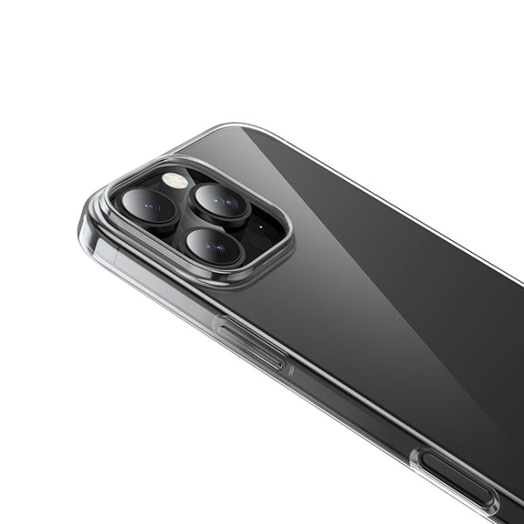For iPhone 16 Pro Max hoco Light Series Soft TPU Phone Case(Transparent)