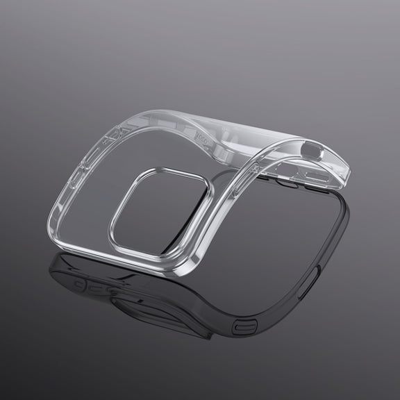 For iPhone 16 Pro Max hoco Light Series Soft TPU Phone Case(Transparent)
