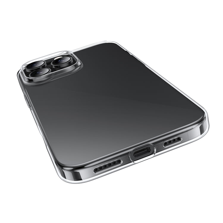 For iPhone 16 Pro hoco Light Series Soft TPU Phone Case(Transparent)