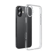 For iPhone 16 hoco Light Series Soft TPU Phone Case(Transparent) - iPhone 16 Cases by hoco | Online Shopping South Africa | PMC TechLife | Buy Now Pay Later Mobicred