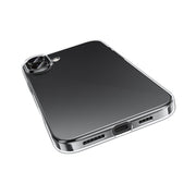 For iPhone 16 hoco Light Series Soft TPU Phone Case(Transparent)